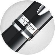 Waterman Expert Black Lacquer & Chrome Fountain Pen | S0951760 | Pen Place