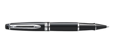 Waterman Expert Black Lacquer & Chrome Rollerball Pen | S0951780 | Pen Place