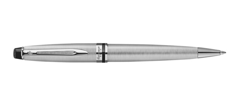Waterman Expert Stainless Steel Ballpoint Pen | S0952100 | Pen Place