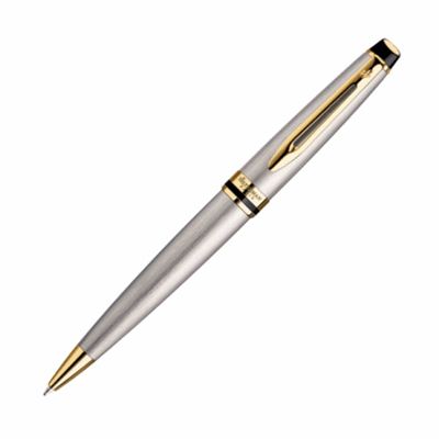 Waterman Expert Stainless Steel & Gold Ballpoint Pen | S0952000 | Pen Place