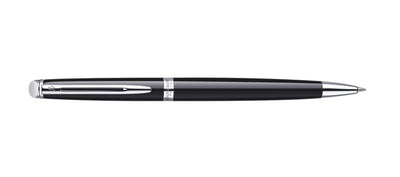 Waterman Hemisphere Black Lacquer & Chrome Ballpoint Pen | S0920570 | Pen Place