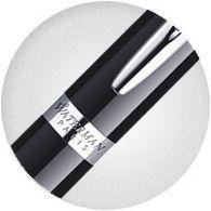 Waterman Hemisphere Black Lacquer & Chrome Ballpoint Pen | S0920570 | Pen Place