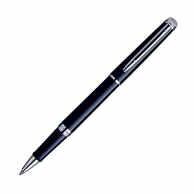 Waterman Hemisphere Black Lacquer & Chrome Rollerball Pen | S0920550 | Pen Place