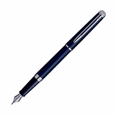 Waterman Hemisphere Matte Black & Chrome Fountain Pen | S0920830 | Pen Place