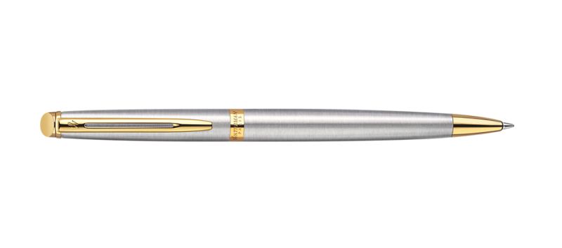 Waterman Hemisphere Stainless Steel & Gold Ballpoint Pen | S0920370 | Pen Place