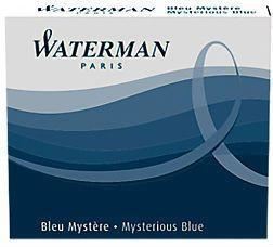 Waterman Mysterious Blue Ink Cartridges | S0110910 | Pen Place